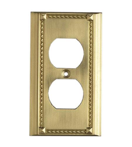 Elk Lighting 2500BR, Bronze, Receptacle, Single Gang Plate