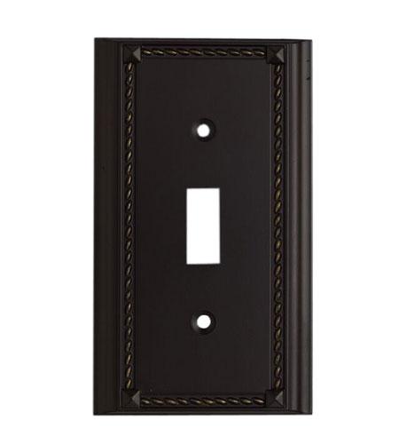 Elk Lighting 2501AGB, Aged Bronze, Switch, Single Gang Plate