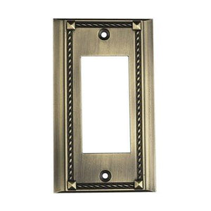 Elk Lighting 2502AB, Antique Bronze, Decora, Single Gang Plate