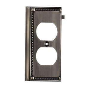 Elk Lighting 2506AP, Antique Platinum, Receptacle, End Section