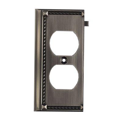Elk Lighting 2506AP, Antique Platinum, Receptacle, End Section
